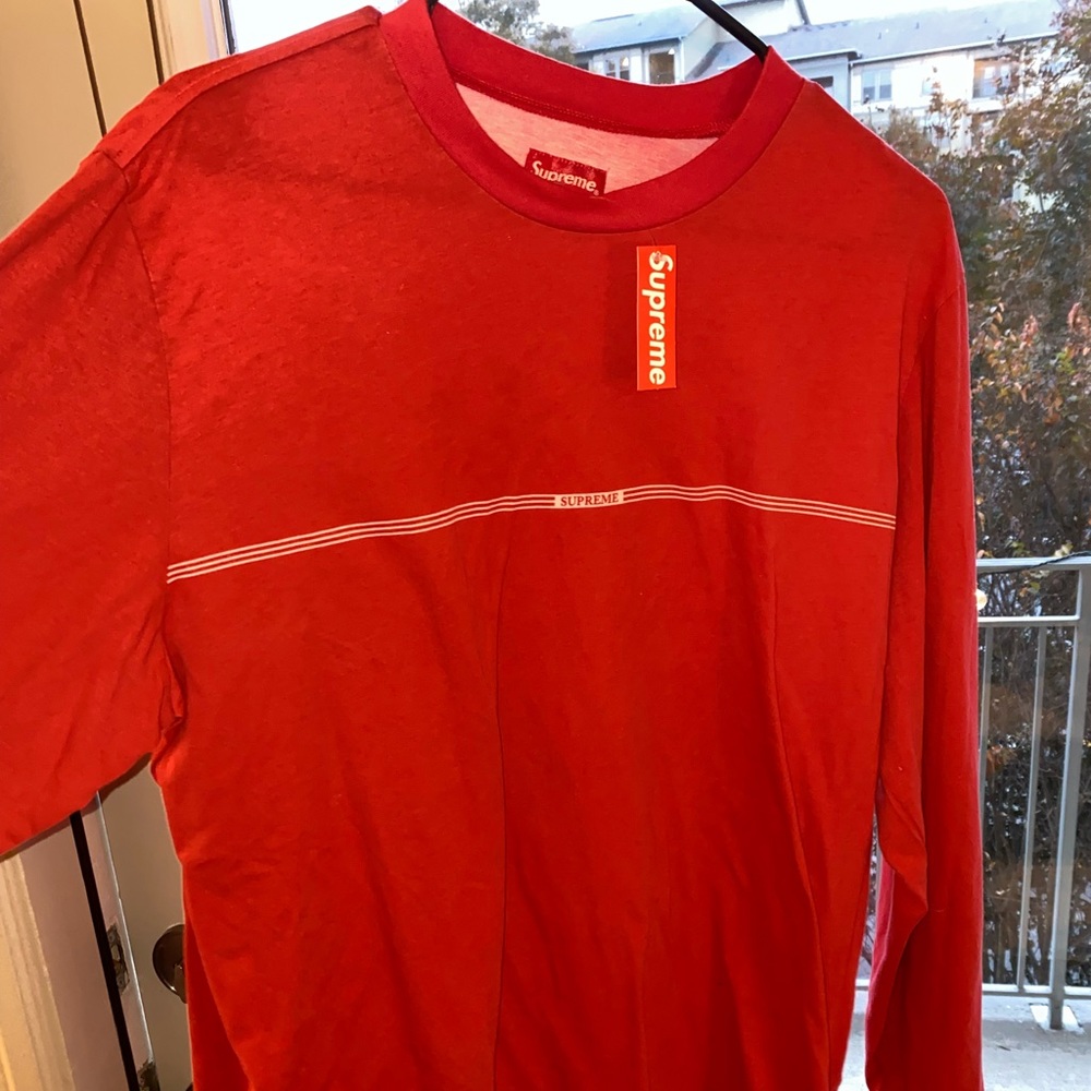 TAGS ON SUPREME long sleeve